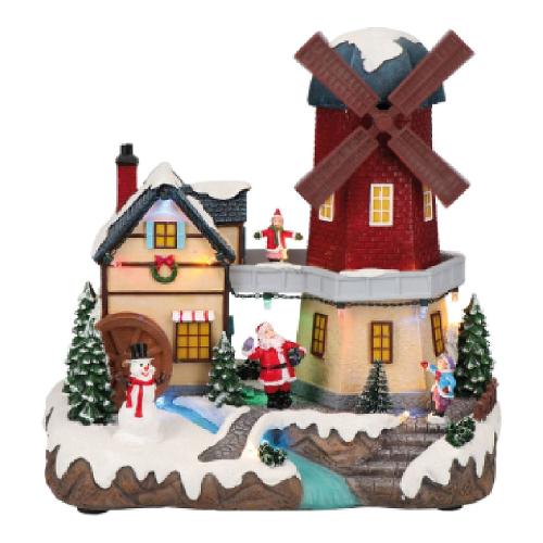 Lotti Mulino a Vento Movimento e Musica (21x14x23 cm) 73333