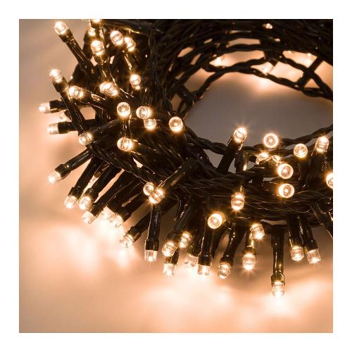 Lotti Filo luci Natale 1200 luci - LED (48,5 + 2 mt) 8 Giochi di luce XMAS KING IP44 Verde 40137