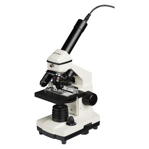 Bresser Microscopio Didattico BIOLUX Nv 20X 1280X White e Black 5116200