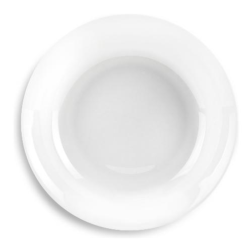 Fade Piatto fondo Bone China (22,5cm) IBIS Bianco 46346