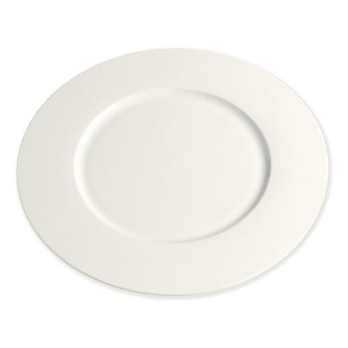 Fade Piatto piano Bone China (27cm) ANJA Bianco 47183