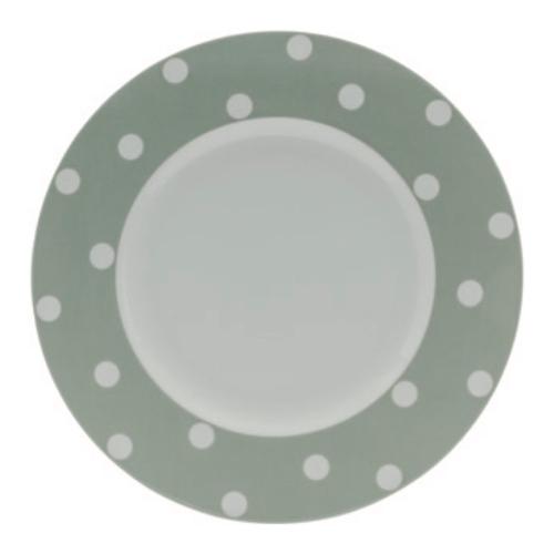 Livellara Piatto piano Porcellana (29cm) FRESHNESS DOTS Sage A0436D56