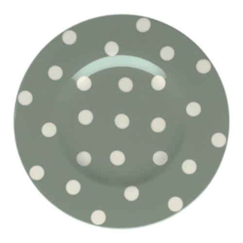 Livellara Piatto frutta Porcellana (23cm) FRESHNESS DOTS Sage A0436D58