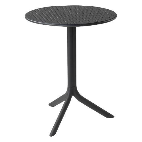 Nardi Tavolo da esterno polipropilene STEP Fisso Antracite (60,5x40cm) 40056 02 000