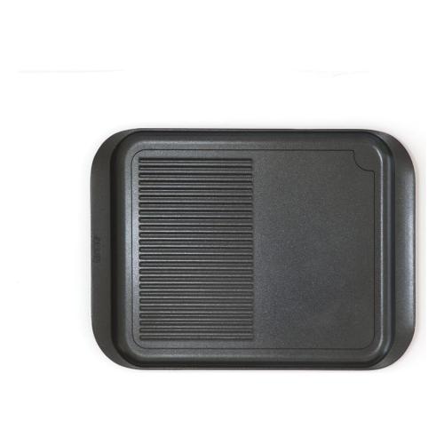 Risoli Bistecchiera Antiaderente Dual Grill (30x22,5cm) Nero 00114B 26TP0