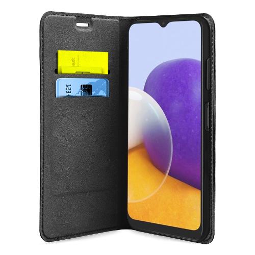 Sbs Cover Galaxy A22 5G BOOK WALLET LITE Nero TEBKLITESAA22K