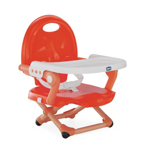 Chicco Alzasedia seggiolina POCKET SNACK Poppy red 04 79340 850