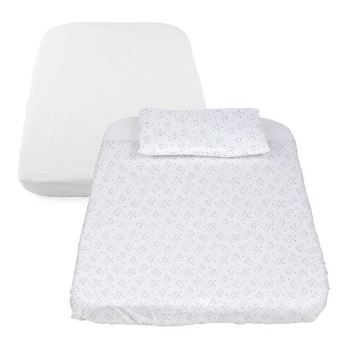 Chicco Set lenzuola culla 3 pz NEXT2ME Bear 098 10833 640 990