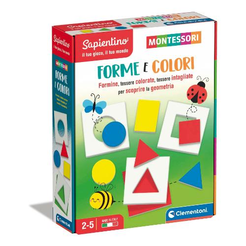 Gioco educativo MONTESSORI Forme e Colori 16724