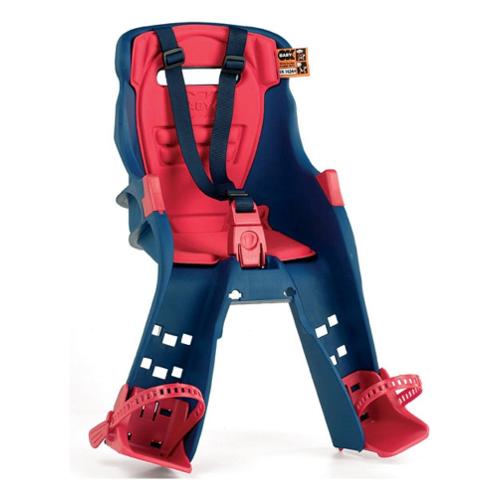 Okbaby Seggiolino bici Anteriore 15 Kg ORION Blu e Rosso 722