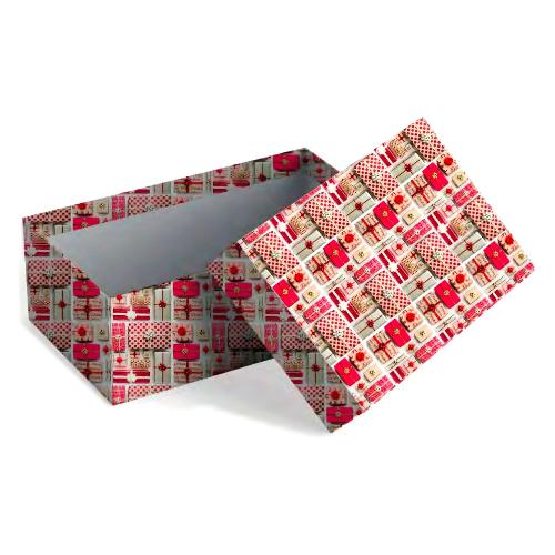 Marpimar Scatola natalizia Gift Multicolor (33x24x13 cm) SCCB80