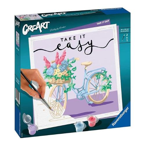 Ravensburger creart trittico paris reflection kit per dipingere