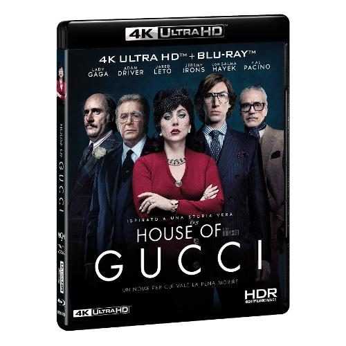 Eagle Pictures Blu Ray 4K House Of Gucci (4K Ultra Hd+Blu Ray) - Ridley Scott 869416RVDO