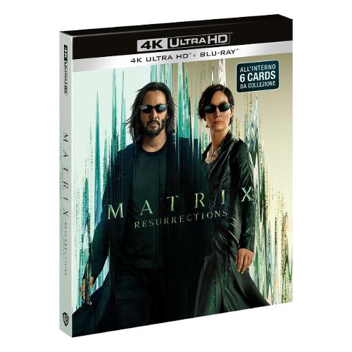Warner Entertainment Blu Ray 4K Matrix Resurrections Card Collection (4K Ultra Hd+Blu Ray) - Lana Wachowski 86200
