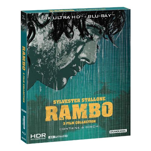 Eagle Pictures Blu Ray 4K Rambo 1 3 Collection - George Pan Cosmatos, Ted Kotcheff, Peter Mcdonald 94052