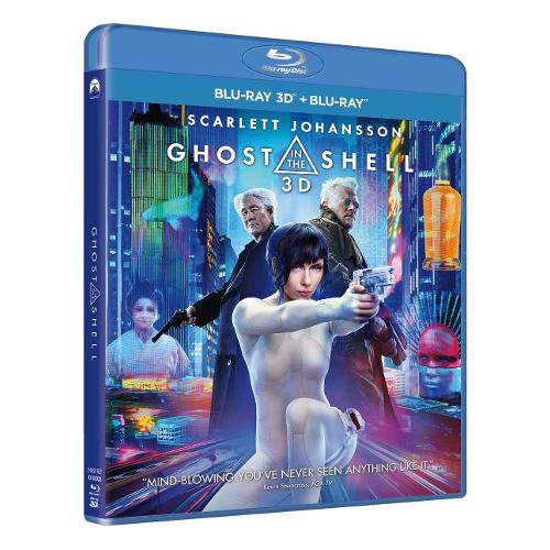 Universal Pictures Blu Ray Ghost in The Shell (2017) (2D+3.D) - Rupert Sanders