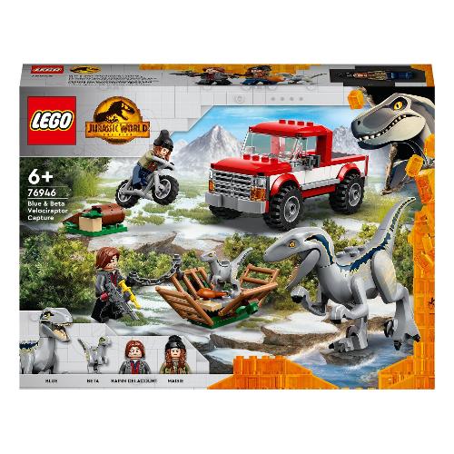 LEGO La Cattura Dei Velociraptor Blue e Beta ( 181 pz ) JURASSIC WORLD 76946