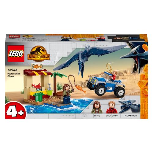 LEGO Inseguimento Dello Pteranodonte ( 194 pz ) JURASSIC WORLD 4-6a 76943