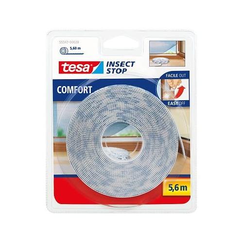 Tesa Nastro adesivo zanzariere Attacca e Stacca Bianco (560 cm) 55347 00020 00