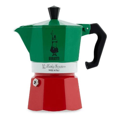 Caffettiera 4 Tazze MOKA INDUCTION Cromo e Nero 0006934