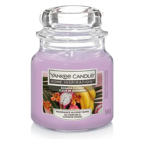 Yankee Candle Candela profumata Banana (5,8x8,6cm) Giara S 20-30 ore Lilla P502826