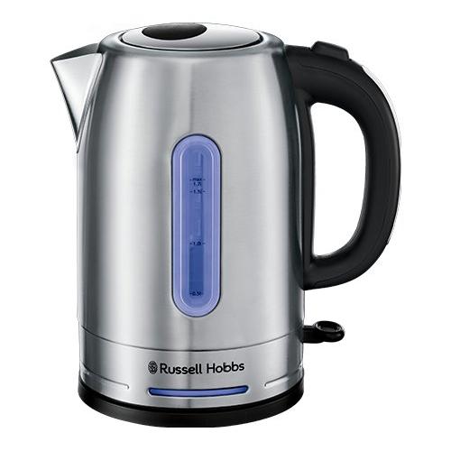 Russell Hobbs Bollitore elettrico 2400W (1,7Lt) QUIET Kettle Acciaio 26300 70