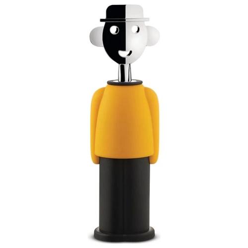 Alessi Cavatappi ALESSANDRO M Giallo e Nero AM23 YB