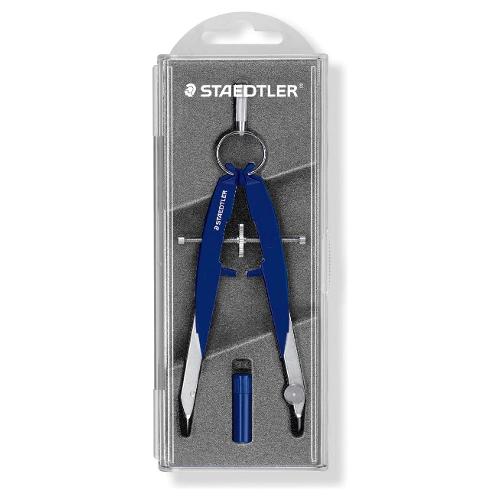 Staedtler Compasso balaustrone aste snodate zama e materiale plastico (15,4cm) COMFORT Blu 55600