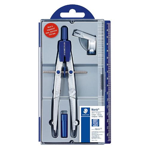 Staedtler Compasso NORIS Balaustrone Ad Aste Snodate Nichel satinato 55001