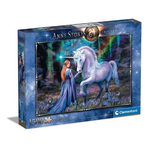 Clementoni Puzzle 1500 pz Bluebell Wood 10a+ (84,3x59,2cm) ANNE STOKES 31821