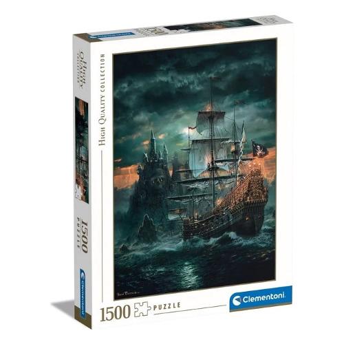 Clementoni Puzzle 1500 pz The Pirates Ship 14a+ (59,2x84,3cm) HIGH QUALITY COLLECTION 31682