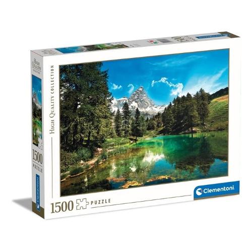 Clementoni Puzzle 1500 pz Blue Lake 14a+ (84,3x59,2cm) HIGH QUALITY COLLECTION 31680