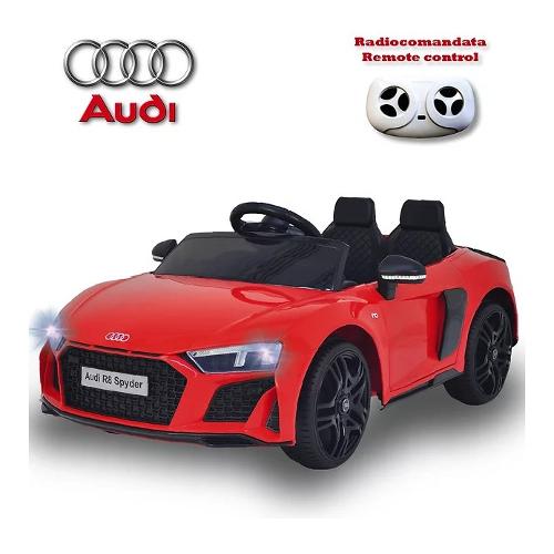 Biemme by Bcs Auto elettrica R8 Spyder 12V RC (106x60cm) AUDI Rosso 1108 R