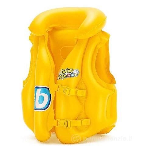 Bestway Salvagente Giubbetto Step B SWIM SAFE ABC Giallo 32034