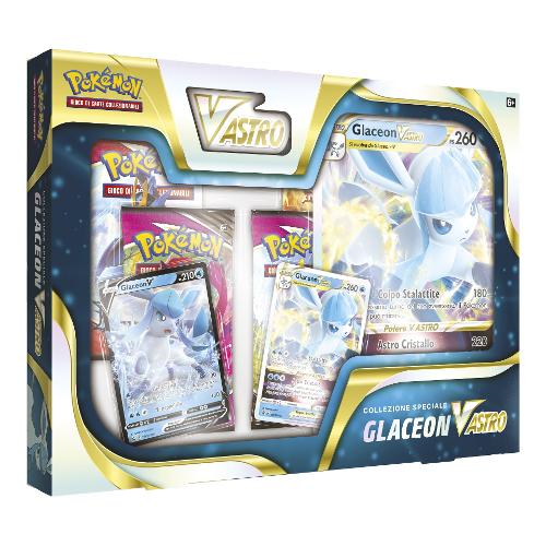 Gamevision Carte gioco Speciale Leafon e Glaceon v Astro POKÉMON Assortito PK60168ISINGPZ