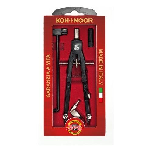 Koh I Noor Compasso PROJECT BLACK Balaustrone Ad Aste Snodate Nero H91116