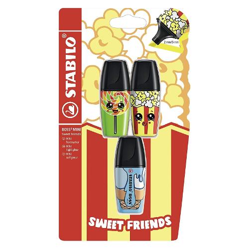 Evidenziatori BOSS MINI Sweet Friends Colori assortiti B54315 10