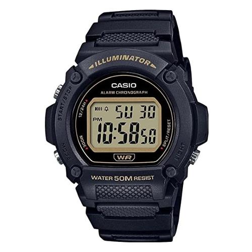 Casio Orologio COLLECTION Black W 219H 1A2VEF