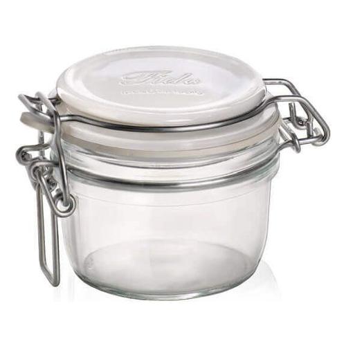 Bormioli Rocco Vaso conserva (125ml) FIDO Bianco e Trasparente