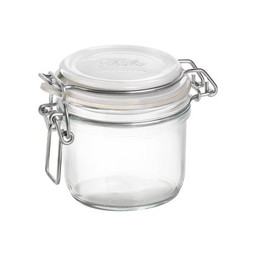 Bormioli Rocco Vaso conserva (200ml) FIDO Bianco e Trasparente