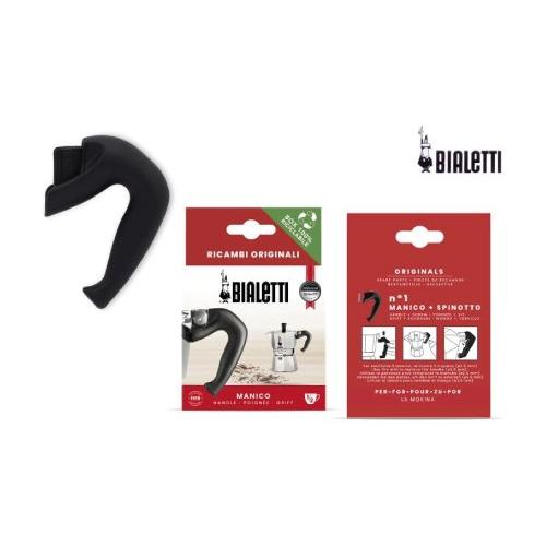 Bialetti Manico caffettiera 1 - 2 Tazze Nero 0800241