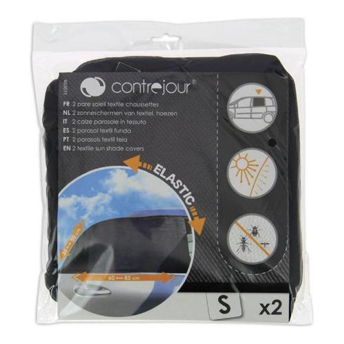 Co Ra Tendina parasole a calza Nero (60 cm) 463611