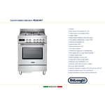 Cucina gas 4 fuochi PROFESSIONAL Pro 66 Mx P Inox classe A (2021)