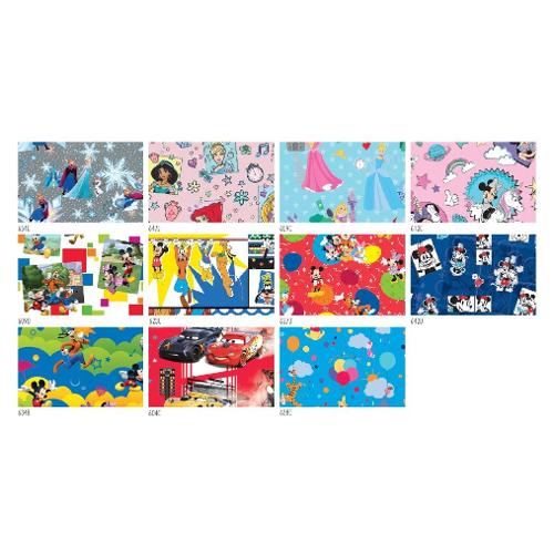 Saul Sadoch Rotolo carta regalo bimbi Disney Assortito (200x70 cm) W33J1GEN