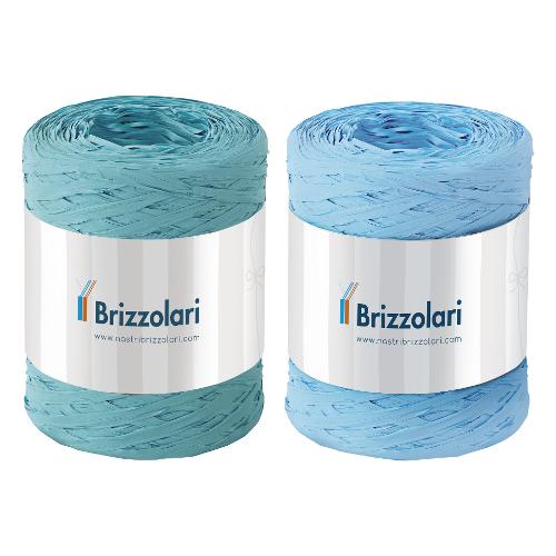 Saul Sadoch Nastro regalo ECO Gomitolo Azzurro e Verde (10000 cm) 1 pz