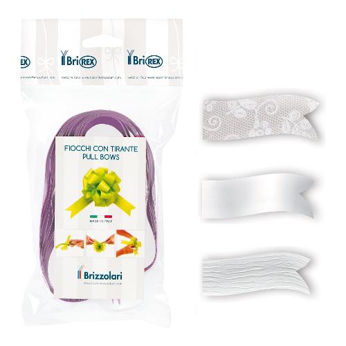 Saul Sadoch Set fiocchi regalo Bianco assortito (13 cm) 3 pz