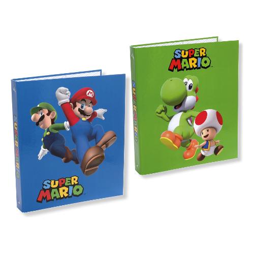 Franco Cosimo Panini Copertina ad anelli A4 SUPER MARIO Assortito 65054