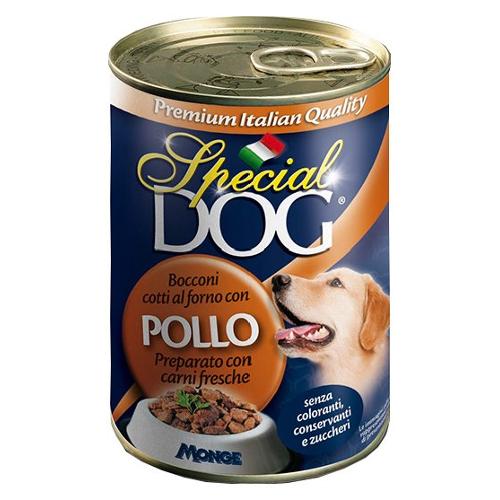 Monge Bocconi cani adulti SPECIAL DOG pollo Lattina 1275 gr 0115