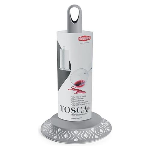 Stefanplast Porta rotolo da tavola TWIST Grigio 55302