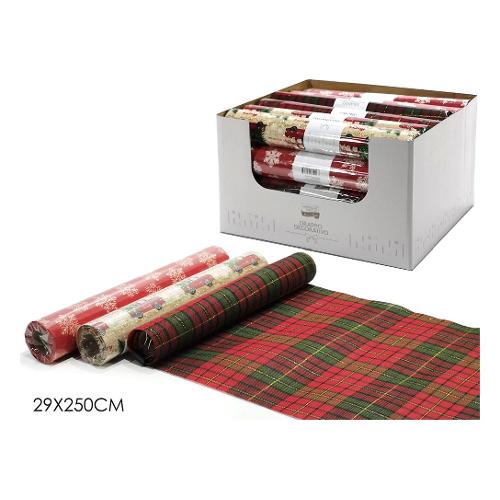 General Trade Decoro Drappo Natalizio Assortito (250x29 cm) 412709